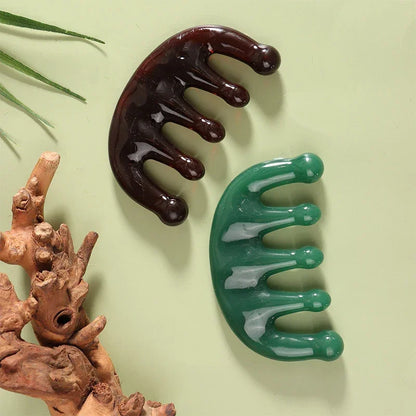 Five Teeth Meridian Massage Comb