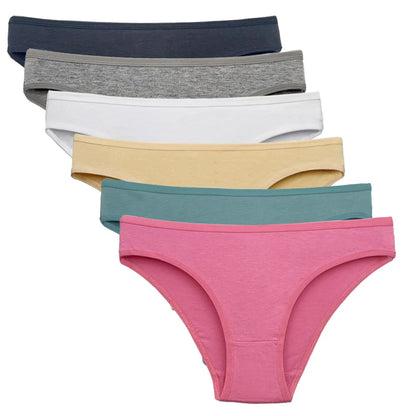 5 Pcs/Set Cotton Panties Sexy Lace Low Waist M-XL  Lingerie
