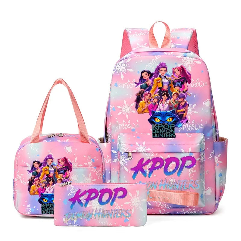 KPop Demon Hunters Backpack Simple Large Capacity