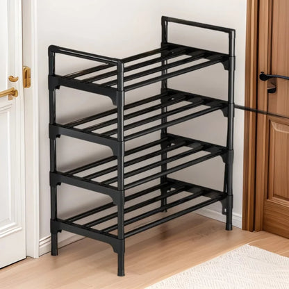 Shoe rack at the entrance of the house