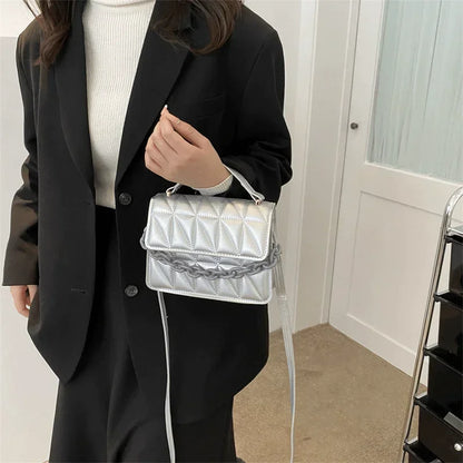 Mini Casual Quilted Crossbody Bag