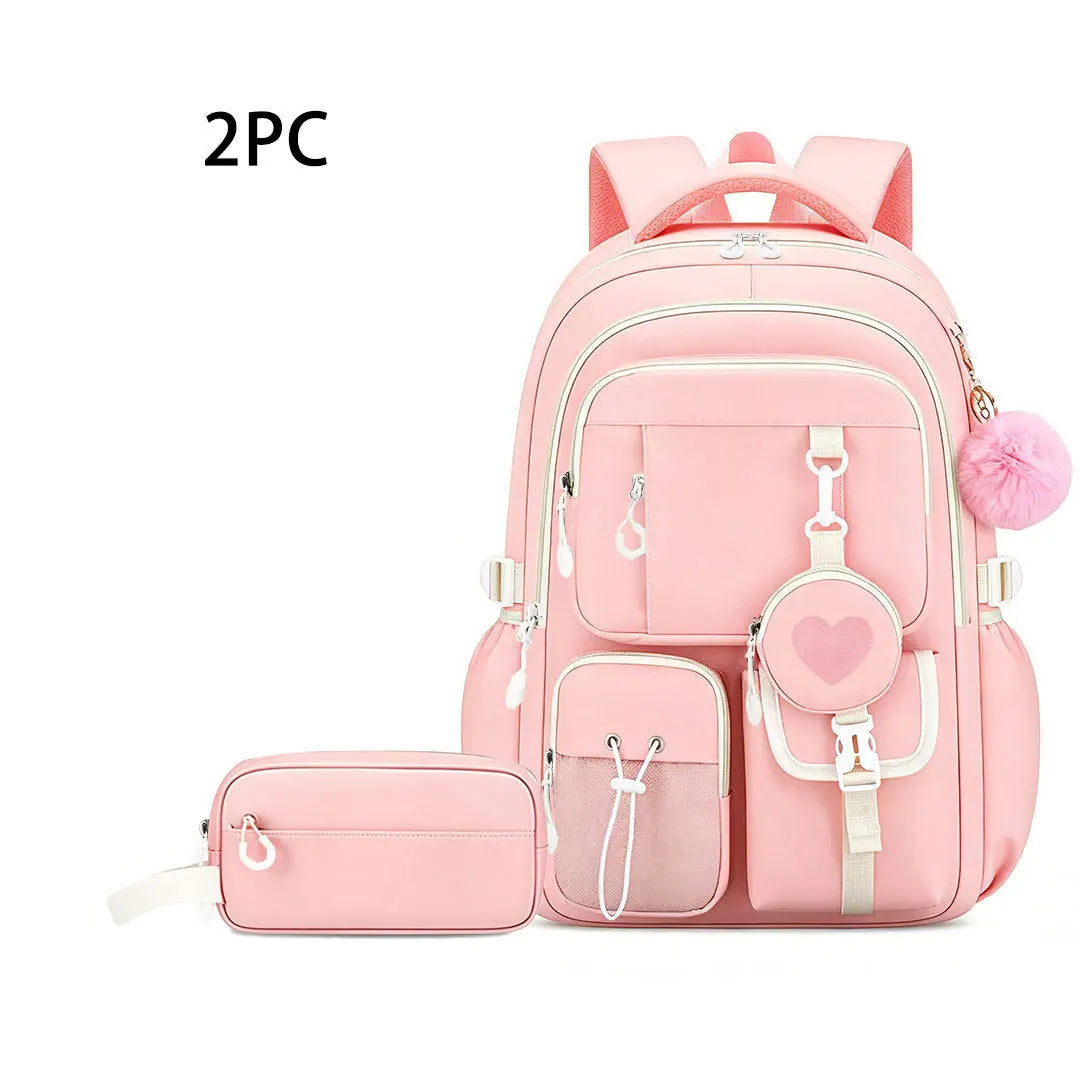 Children School Bags For Girls Orthopedic Backpack