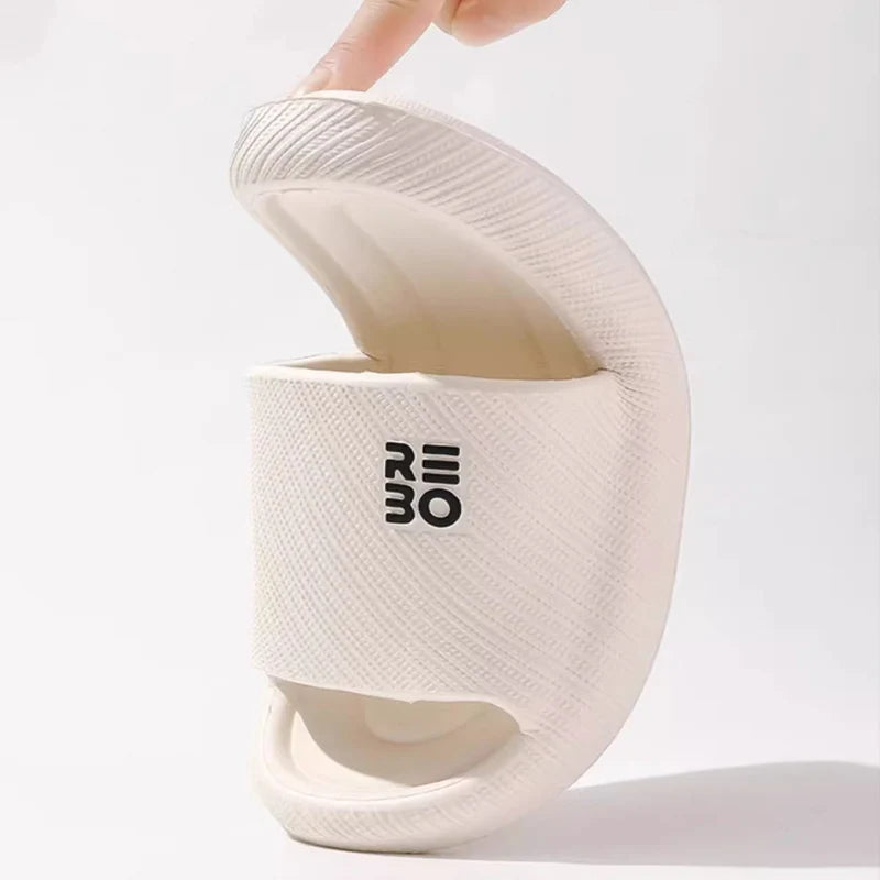 Flat Flip Flops Couples Bathroom Indoor Slippers