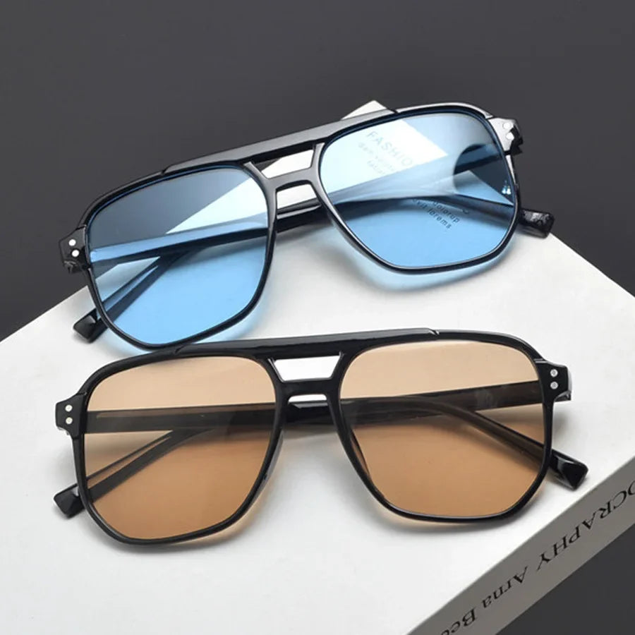 Vintage Square Unisex Sunglasses