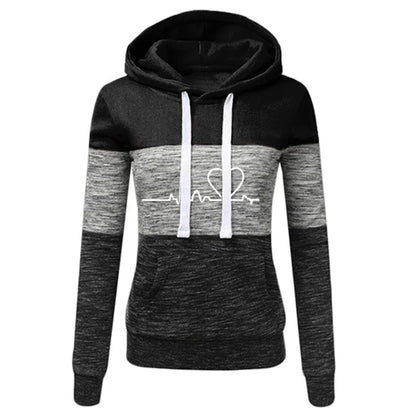 Tracksuit Printing Hooded Jogging Pullovers