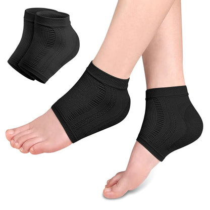 2PCS Gel Silicone Heel Protector Sleeve Heel Pads