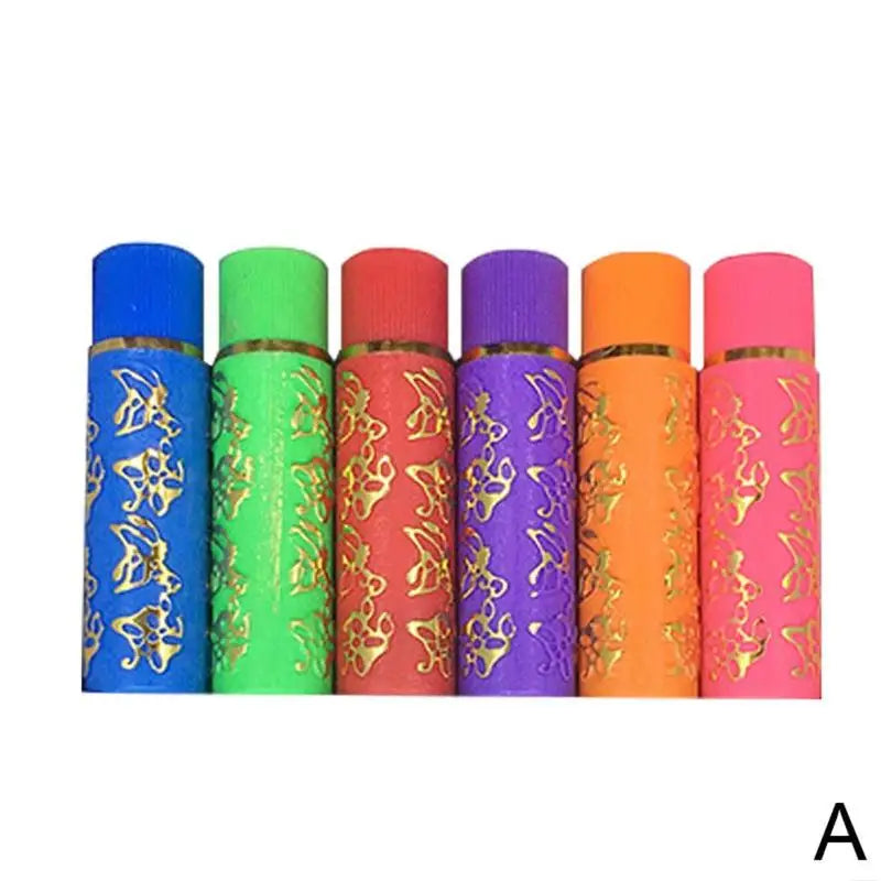 6Pcs Waterproof Lipstick Sexy Lip Stick Royal Pattern Vintage Embossed Lipstick Set