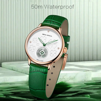 Automatic Mechanical Skeleton Diamond Luxury Lucky Watch