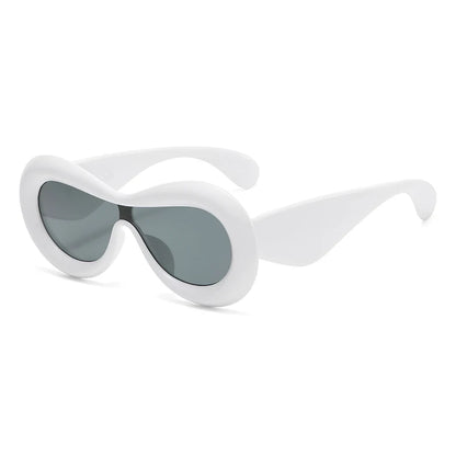 Unique Candy Color Sexy Lip Y2k Punk Hip Hop Sunglasses