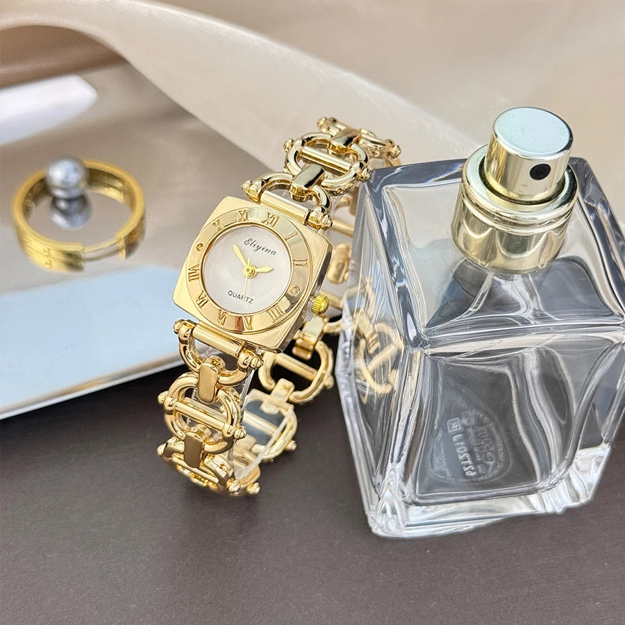 Elegant Square Bracelet Quartz watches