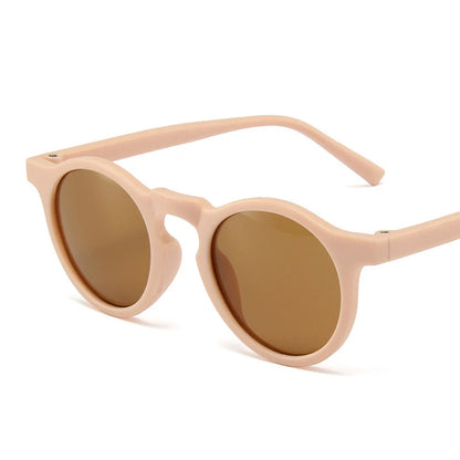 Frosted Round Outdoor Sun Protection Sunglasses