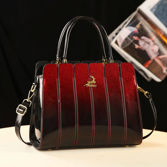 Bright Leather Stylish Bag