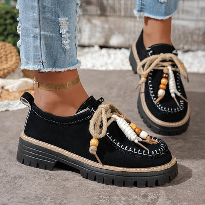 Sexy Work Sports Round Toe Casual Shoes