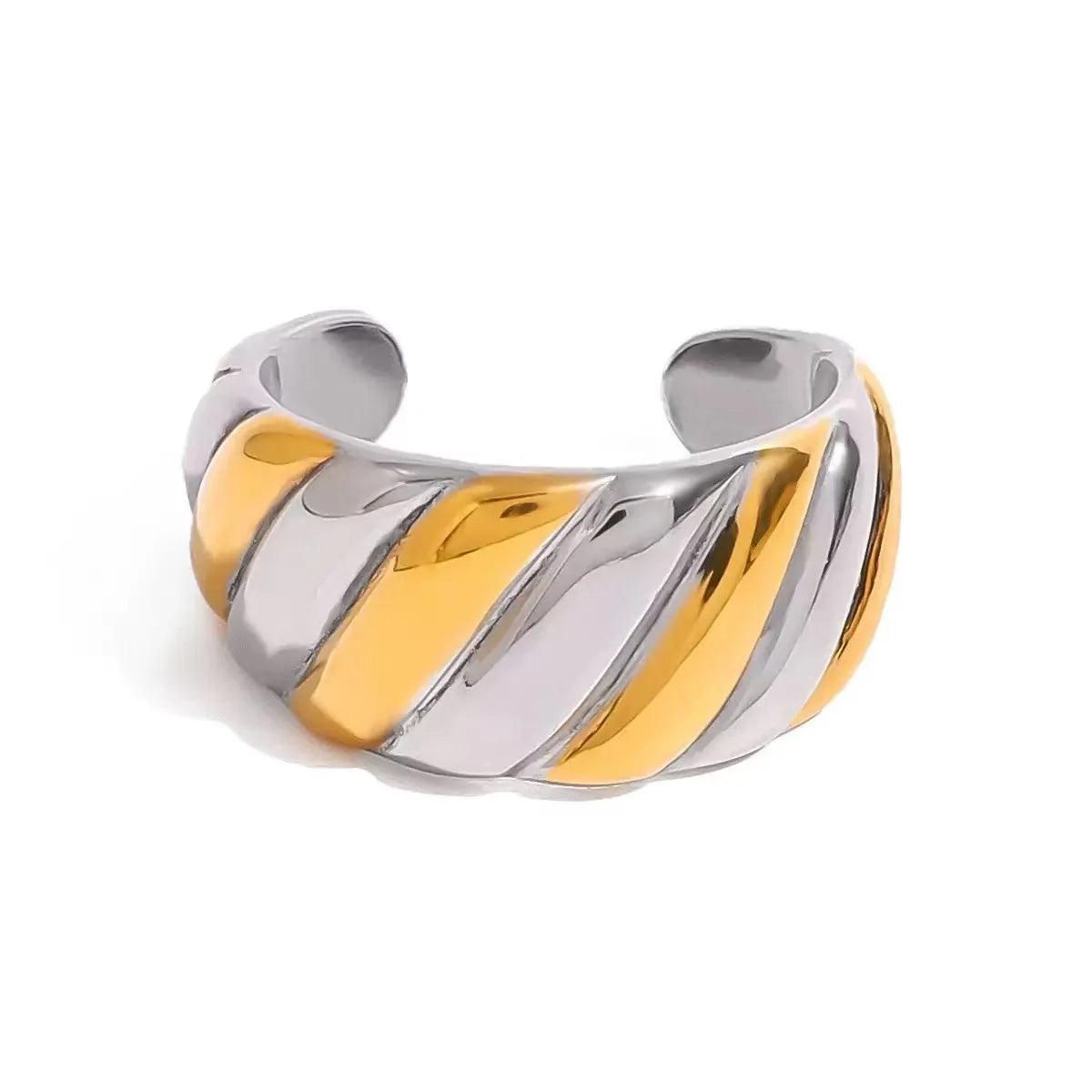 DANA Three-dimensional M Letter Ring