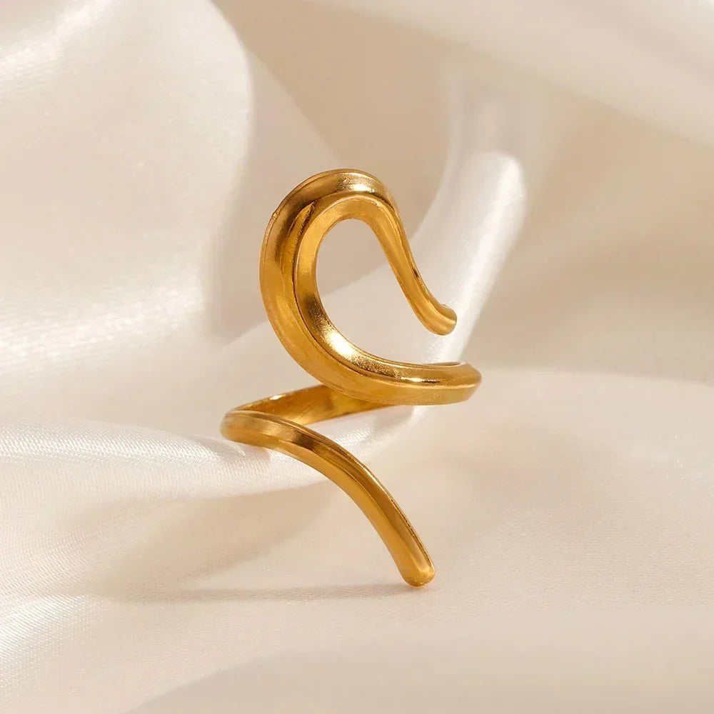 DANA Gold Color Adjustable Opening Ring