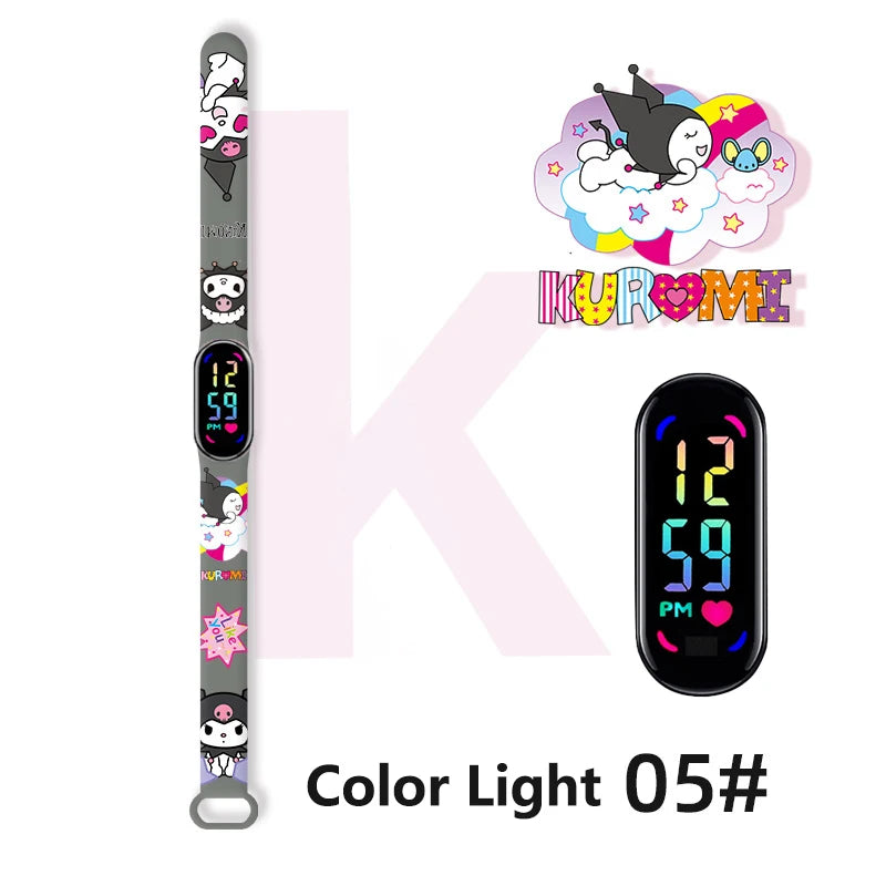 Kuromi Waterproof Digital Watch