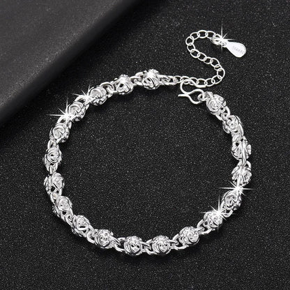 DANA 925 Sterling Silver Ball Bracelets