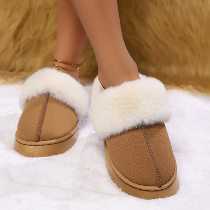 Snow Boots Casual Fur Warm Slippers