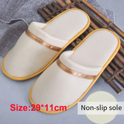 1Pair Winter Warm plush Slippers