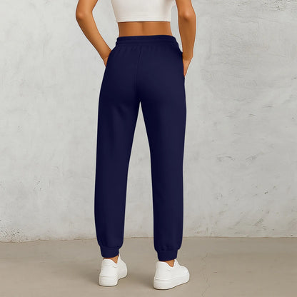 Straight Leg Elastic Waist Pants