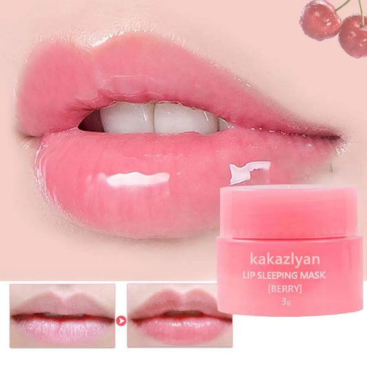 Bálsamo labial en gel con fragancia frutal, hidratante