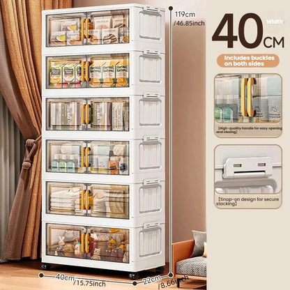 Double-door living room storage cabinet