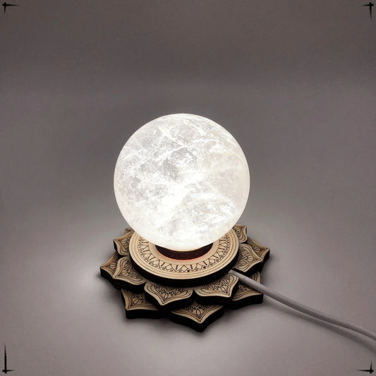 LED 3D Night Light Lotus Tower Shape Home Decoration