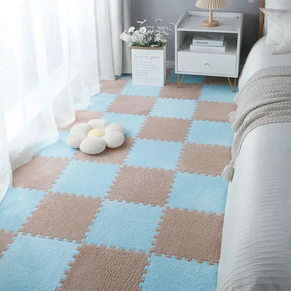 Soft Plush Children's Mat Babe Toys Eva Foam Puzzle Carpet