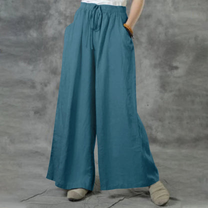 Wide Leg Korean Trousers