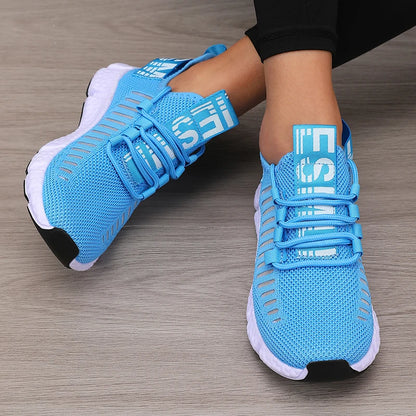 Mesh Soft Strap Sports Walking Sneakers