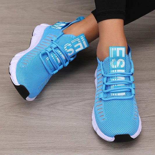 Sports Mesh Lightweight Soft Walking Sneakers