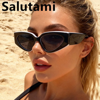 vintage small cat eye Sexy sunglasses