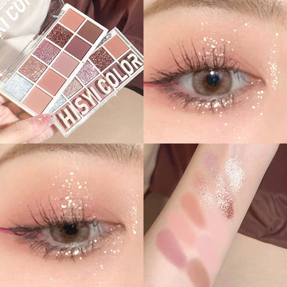 Pearl Matte Powder Brown Plate eyeshadow