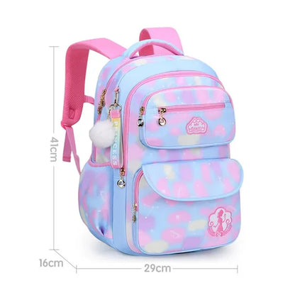 Shoulder Bag Girl Backpack School Bag Purple