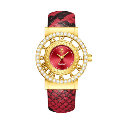 Adjustable Bracelet Skeletonised Dial Distinctive Watch