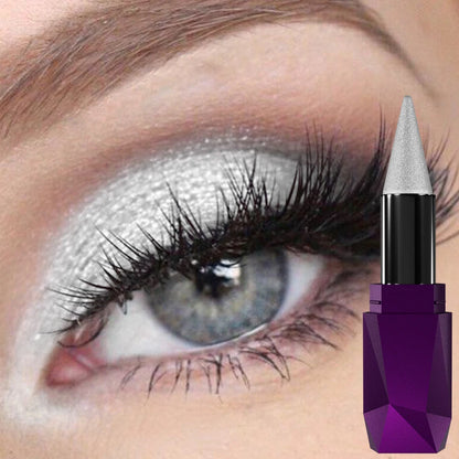 25 Color 1PC Pearl Eyeshadow Stick Waterproof Long Lasting Glitter & Matte Color Eye Shadow Makeup