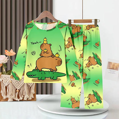 Sleepers Cartoon Boutique Long Sleeve 3 4 5 6 7 8 9 10 11 12 Yrs Pajamas