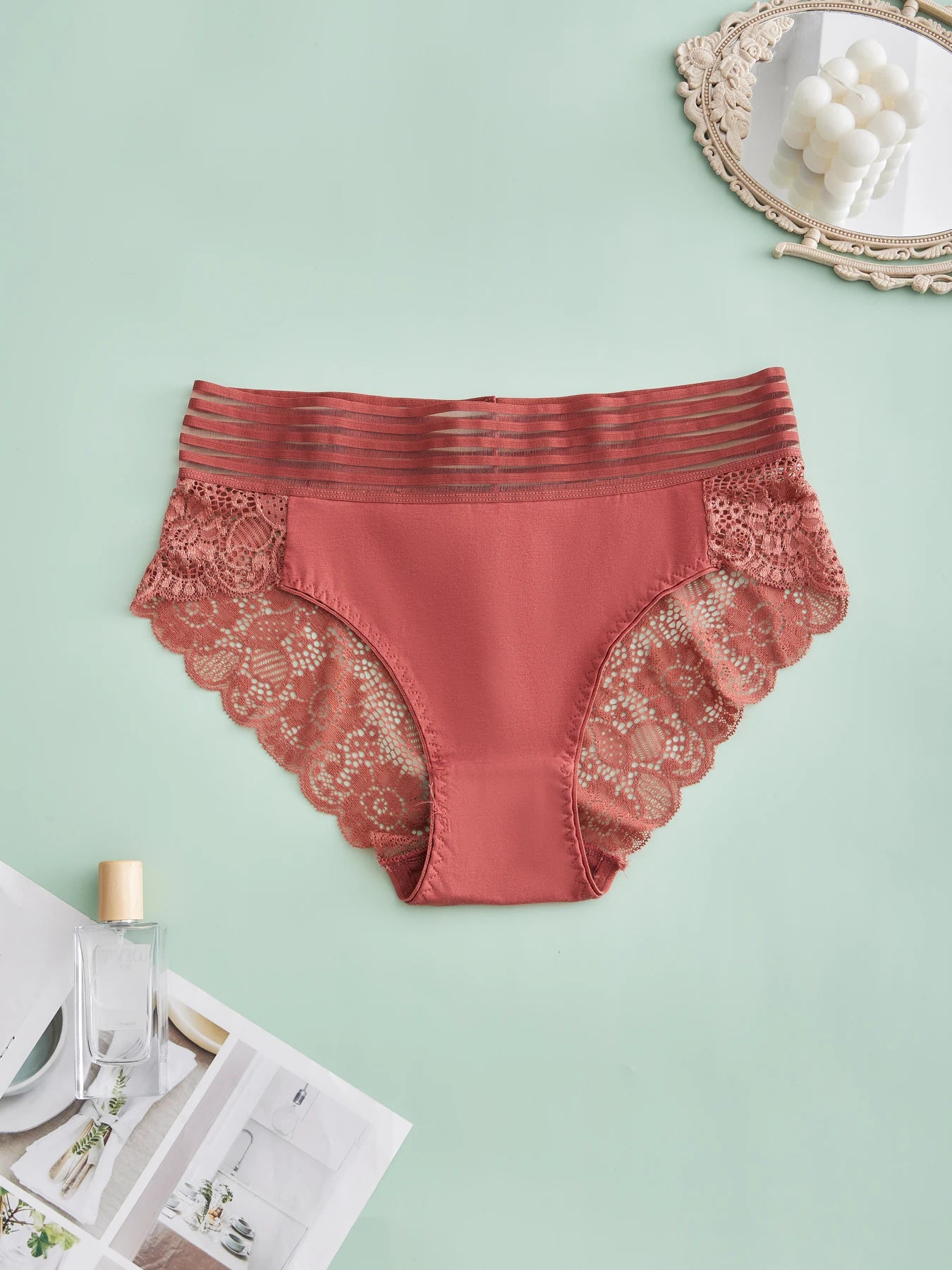 S-4XL plus size 3PCS sexy lace Lingerie