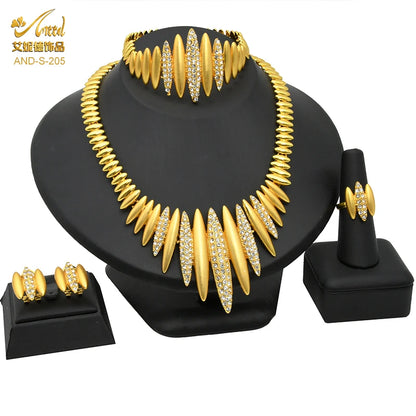 African Jewelry Big Necklace Jewelry Set