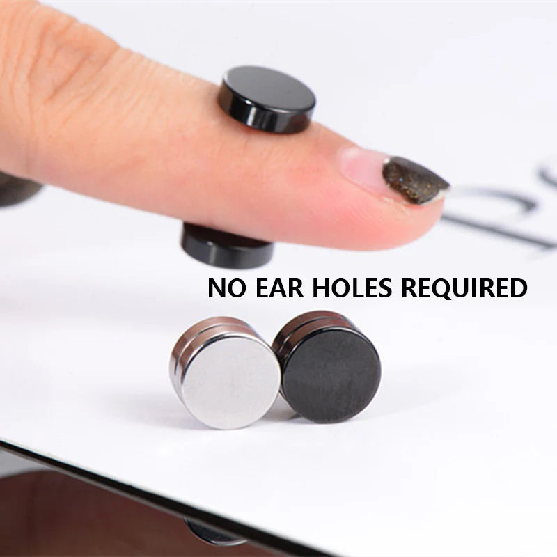 DANA Magnetic Clip Ear Stud Earrings