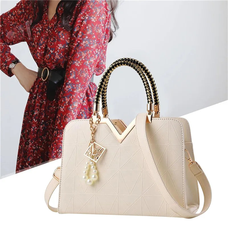 Leather Luxury Handbag Shoulder Bag