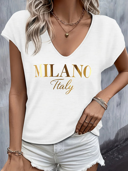 Short sleeved breathable T-shirt