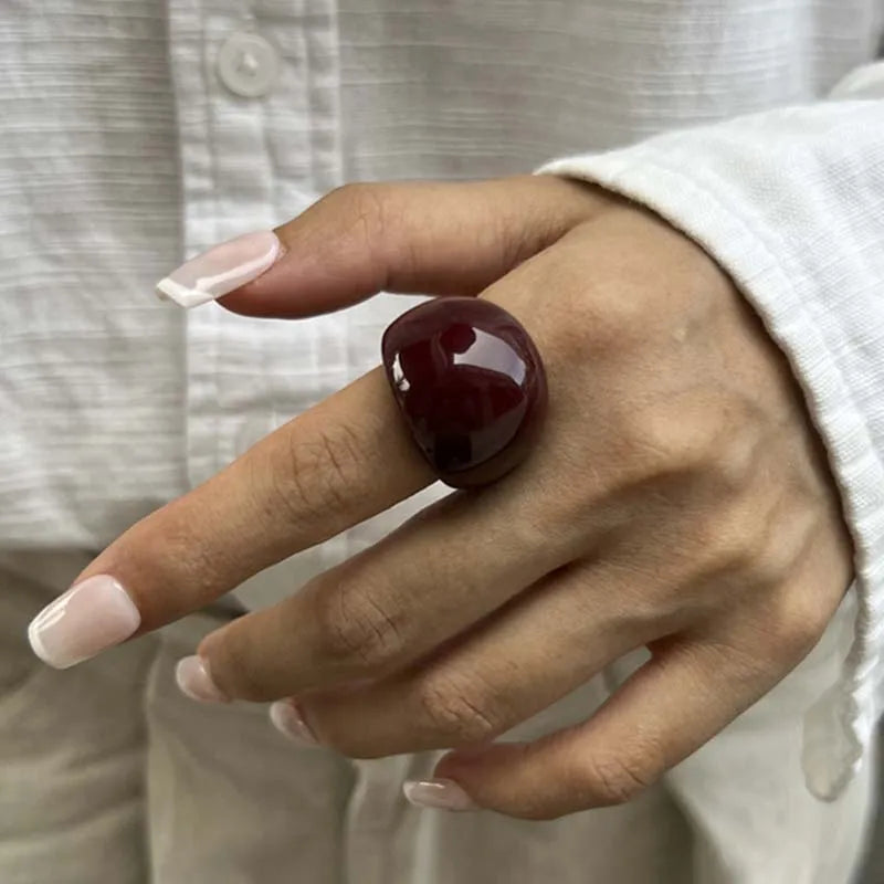 Trend Boho Geometric Rings