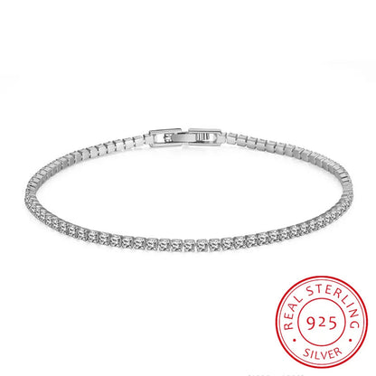 DANA 2mm Moissanite Tennis Bracelet