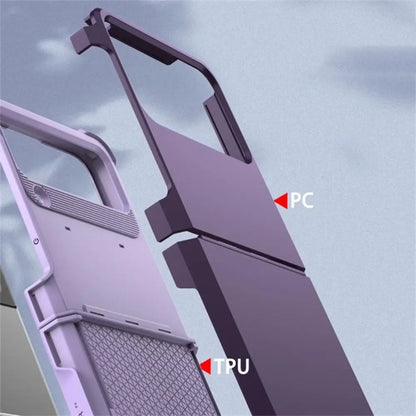 Z Flip 3/4/5 Case New Shock Proof Armor Phone Cover Protective Hinge Mobile Phone Protector