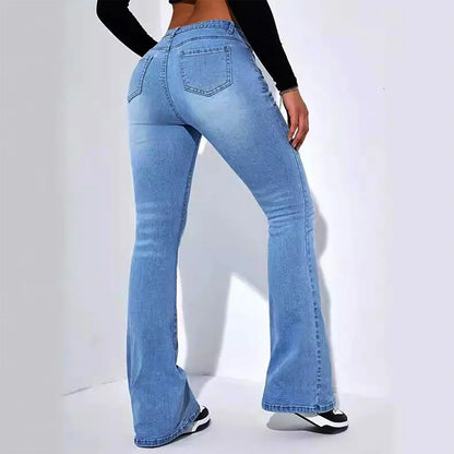 High waist stretch pants Jeans