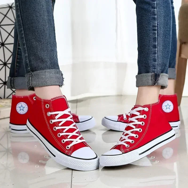 Classic High Top Sports Canvas Walking Sneakers