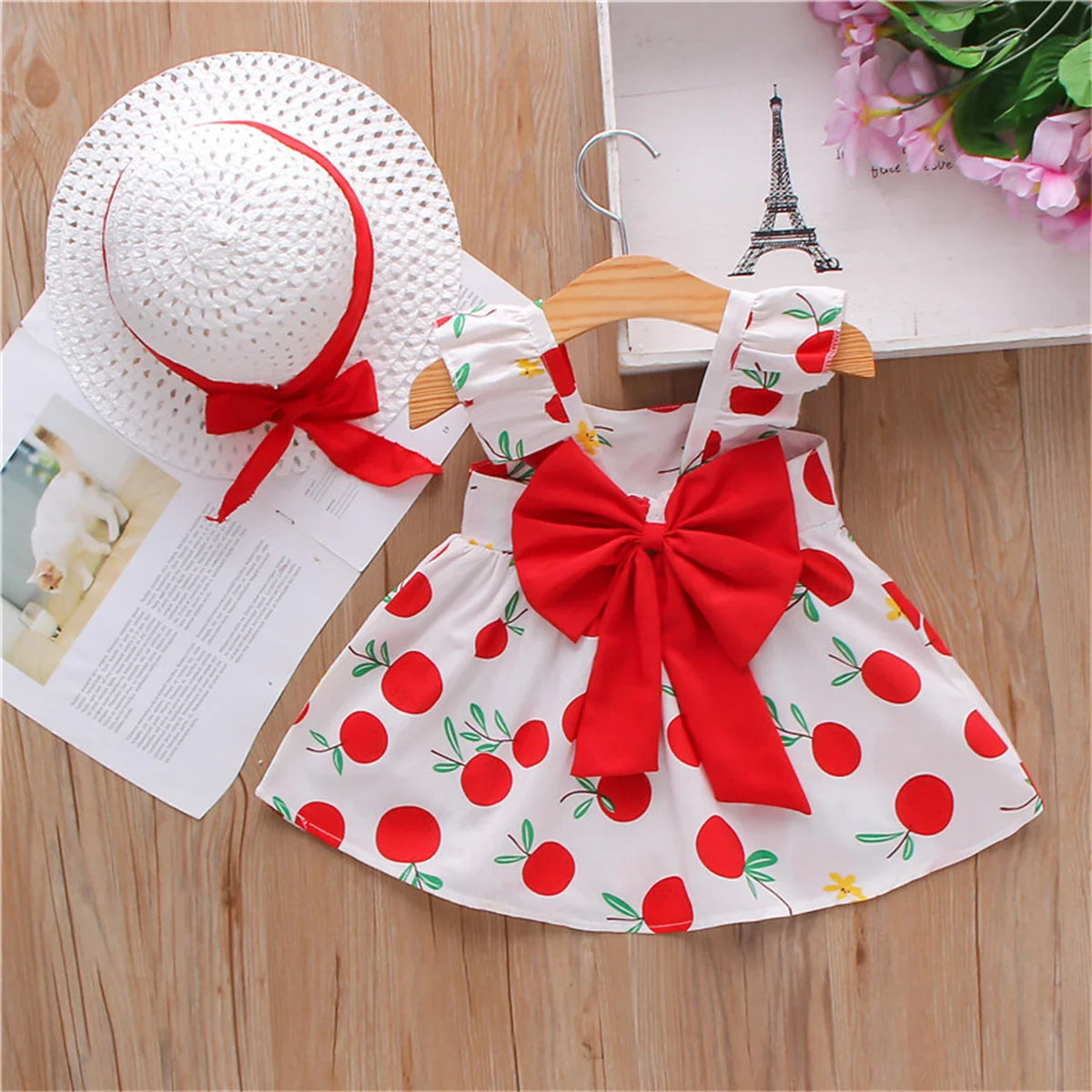 2Pcs/Set Summer girls dress