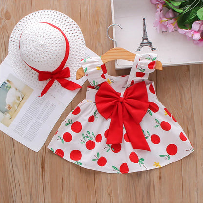 2Pcs/Set Summer girls dress