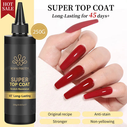 250g Pure Black White Color Gel Nail Polish Jelly Nude Gel